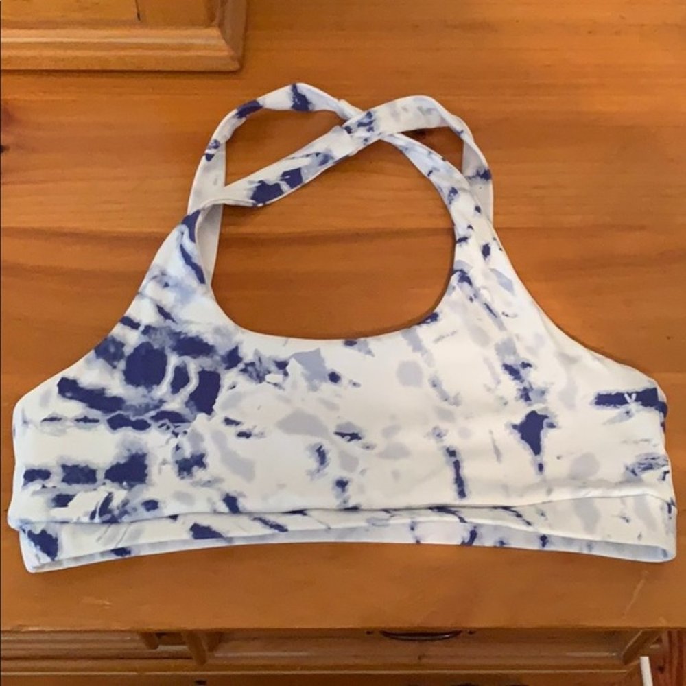 Celestine Tie Dye Medium Sports Bra NEW